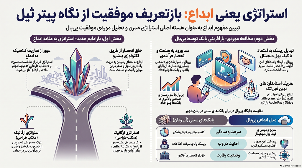 استراتژی با ابداع یعنی چه؟